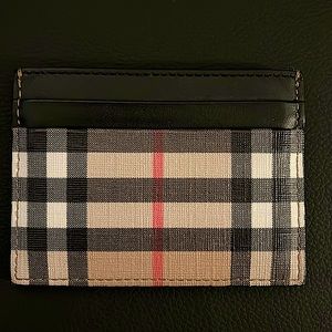 No fold Burberry wallet